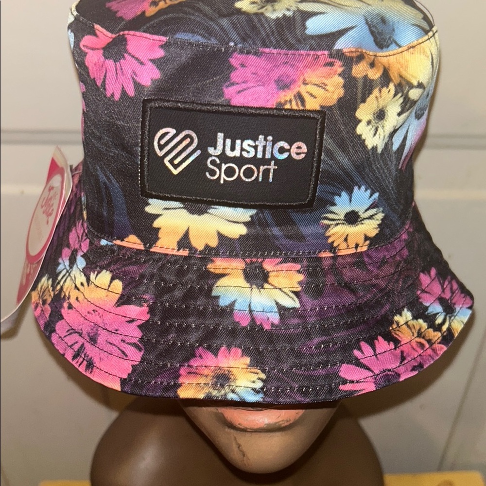Justice Sport Floral Bucket Hat